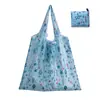 Bolsa de Compras Plegable, Nueva de Gran Capacidad, Bolsa Plegable Ecológica en Stock, Bolsa de Tote de Almacenamiento Plegable Portátil Impresa Creativa