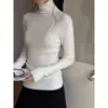 [Entrada Bi de este Número] Ge Ming Suéter de Punto Básico de Cuello Alto para Viajero Coreano Nuevo Top Interior de Invierno J929C