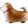 Balão de Filme de Alumínio Cachorro Corgi Andante Cachorrinho de Estimação Cachorro Anão Balão de Empurrar Brinquedo Infantil Balão Atacado