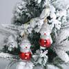 Papai Noel criativo doce boneco de neve boneca do Papai Noel pingente de árvore de Natal pingente de decorações de Natal
