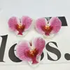 Cabeza de Orquídea Mariposa Simulada Película Táctil Impresa en 3D Pasador Boda DIY Accesorio para el Cabello Decoración Regalo Recuerdo Caja de Dulces de Boda
