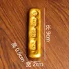 Pez Dorado Pequeño Barras de Oro Antiguas Monedas Lingotes de Oro Ladrillos de Oro Monedas de Oro Ornamentos de Latón Antiguo Artefactos Antiguos de Imitación