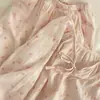Pijama de Dibujos Animados de Gatito Lindo Estilo Coreano para Mujer, Estilo Primavera y Otoño, Pantalones Largos, Talla Grande, Conjunto Casual para Casa, Se Puede Usar Afuera