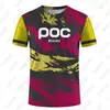 Ropa de Ciclismo Poc para Bicicleta de Montaña Camiseta de Manga Corta Verano Ropa para Motocicleta Todoterreno Transpirable de Secado Rápido Ropa para Descenso
