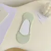 Calcetines de Algodón Finos de Verano para Mujer, Diseño de Malla Hueca, Absorbentes de Sudor, Resistentes a Olores, Calcetines Invisibles, Calcetines Bajos Antideslizantes para Verano