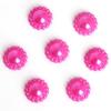 Plano Media Cara Multicolor Girasol ABS Perla de Imitación/No porosa Esmerilada Media Cara Perla ABS Accesorios de Joyería DIY
