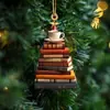 Novo produto transfronteiriço: Enfeites criativos de árvore de Natal para carro, decorações de Natal em acrílico, decoração festiva para casa