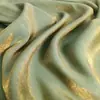 Tela de Cambio de Color Gradiente Hanfu Camisa de Mangas Anchas Ruqun Vestido Camisa Tela de Fondo Seda de Cristal Satén