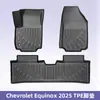 Adequado para Chevrolet Equinox 2025 Tapetes de Piso TPE Material 3D para Todas as Condições Climáticas Tapete do Porta-Malas