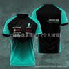 Novo produto de verão de 2025 camiseta de corrida estampa 3D camiseta masculina casual de rua top esportivo atacado transfronteiriço