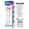 Vibrador Pequeno de Aço para Prazer Dente de Lobo de Cristal Manga Dildo de Aço Mini para Uso Íntimo, Comprimento Estendido, Vibrador Forte Brinquedo Sexual
