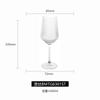 Harmony House Taça com Padrão Vertical Taça para Vinho Tinto Conjunto de Taças Padrão Vertical Vidro Denso Taça para Vinho Tinto Taça para Vinho Branco Taça de Champanhe