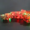 Cinta Decorativa Brillante Navideña Adornos para Atmósfera del Árbol de Navidad Accesorios Luces LED Dorado Caliente Luz Cálida Adornos Colgantes