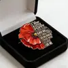 Broche de Aleación Nuevo Creativo Transfronterizo Flor Conmemorativa Batalla Insignia Interactiva Pin Accesorios Estilo Metal Europeo y Americano