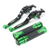 Aplicável para Yamaha FZ6R/N FZ6S FZ8 Alavancas de Freio e Embreagem Dobráveis Modificadas Manoplas de Guidão