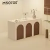 Mostrador de Caja Registradora para Tienda de Ropa Simple Moderno Estilo Antiguo, Mostrador Pequeño para Floristería, Barra de Bar, Recepción, Recepción de Salón de Belleza