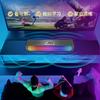 Nuevo sonido de juego luces RGB matón Super subwoofer estéreo de escritorio mini luces altavoz Bluetooth inalámbrico