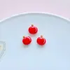 Acessórios de Maçã de Resina Desenho Animado DIY Cola de Chantilly Capa de Celular Acessórios para Tamancos Flor de Sapato Grampo de Cabelo Material para Joias DIY