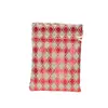 Bolsa de Regalo con Cordón de Elemento Navideño Lino de Imitación Estampado Dorado Bolsa con Cordón 9*12cm Bolsa de Almacenamiento para Regalos Bolsa de Tela con Cordón