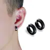 Pendientes de clip para oreja de moda europeos y americanos para hombre y mujer, pendientes galvanizados sin agujeros para las orejas, pendientes modernos, pendientes falsos negros, pendientes pendientes pendientes pendientes