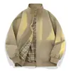 Chaqueta Nueva con Cuello Alto para Hombre Primavera y Otoño 2026, Chaqueta Casual de Negocios para Caballero, Abrigo Estilo Old Money para Hombre