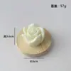 Vela Aromática de Rosa para o Dia dos Namorados Atmosfera de Luxo Presente Romântico Vela em Formato de Flor Artificial Lembrança