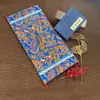 Funda de almohada de semillas de pimienta, Almohada de cáscara de semilla de ciprés, Tela gruesa tradicional, Funda de almohada de cáscara de trigo sarraceno/artemisa, Funda de almohada ajustable de doble uso estilo palacio