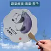 Abanico Panda de Verduras Estilo Chino con Texto, Fotografía Hanfu, Productos Creativos Culturales Chinos, Tendencia Nacional, Abanico Tradicional, Patrimonio Cultural Inmaterial, Hecho a Mano
