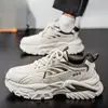 PLOVERZapatillas Deportivas Casuales de Moda Juvenil con Suela Gruesa Hueca para Hombre 2026 Malla Transpirable Anti-Olor