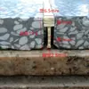 Terrazzo linha de cobre moagem a água tira de cobre não escurece e não enferruja mármore separado 6mm de largura tira de latão para terrazzo