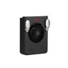 Fabricante Gongtian W920B Ventilador de Cintura Carga USB Ventilador de Cuello Colgante con Batería Reemplazable Viento Fuerte Ventilador Plátano Envío Transfronterizo