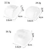 Nuevo Tope de Puerta Engrosado de Silicona Transparente Silencioso Pegatina de Pared para Puerta de Refrigerador Tope de Puerta Ventosa de Puerta Tope de Puerta de Silicona Amortiguador Anticolisión