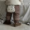 Chaqueta Ligera de Plumas para Niñas Otoño e Invierno Abrigo de Dibujos Animados para Bebés y Niños Pequeños, Ropa Exterior Cálida para Bebés Niñas, Pluma de Bebé Clase A