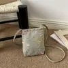 Bolso Cruzado para Hombro Simple y Versátil Bordado Estilo Chino para Mujer 2026, Bolso de Teléfono Móvil de Moda y Tendencia Bolsos para Mujer