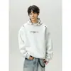 Sudadera sin capucha con cordón bordada modelo WM7224 Tallas M-3XL delgada P28 con forro polar 30