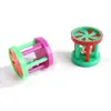 Juguete para Gato Plástico Campana Tambor Flor Burla Gato Auto-Entretenimiento Color a Juego Hueco Bola de Sonido Gatito Interactivo Suministros para Mascotas