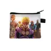 Nuevo Monedero de Jojo's Bizarre Adventure Bolsa para Monedas con Cremallera de Dibujos Animados Linda Bolsa Pequeña de Almacenamiento para Estudiantes Venta al por Mayor