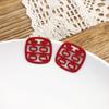 Pendientes de estilo coreano fresco, coloridos pendientes de mariposa y perlas, elegantes pendientes que combinan con todo, dulces y geniales, pendientes de alta calidad.