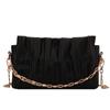 Bolsa Feminina 2022 Nova Bolsa Popular Pequena Quadrada Pississada, Bolsa Feminina Simples Ombro Único Crossbody Bolsa Corrente Pérola