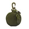 Bolsa para Llaves, Bolsita para Guardar Monedas y Cambio, Bolsa Colgante con Cierre de Velcro para Auriculares y Cables de Datos, Bolsa Portátil EDC Multiusos