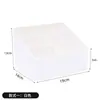 Caixa de armazenamento de cosméticos para mesa, porta-canetas trapezoidal de três compartimentos, caixa de armazenamento de controle remoto, caixa de armazenamento de skincare para penteadeira