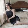 Lencería Sexy Transfronteriza Atractivo Conjunto de Pijama Camisola de Encaje Camisón Ropa de Casa Venta al por Mayor Burlón