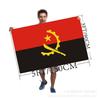 Bandera de Angola, soporte de poliéster, tamaño de pie de Amazon: 3 x 5 pies (90 x 150 cm)