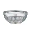 Tazón de Acero Inoxidable 304 Hogareño Doble Capa Espesado Tazón para Sopa Recipiente para Sopa Niños Adultos Comedor Tazón para Fideos Tazón Aislado de Acero Inoxidable