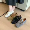 Sapatos Mary Jane, femininos, bico quadrado, estilo retrô de bolinhas, novos sapatilhas de bico raso, sapatos baixos, estilo coreano outono 2026, sapatilhas de balé
