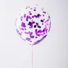 Atacado Balões Coloridos com Lantejoulas de 12 polegadas Decoração de Casamento Festa de Aniversário Influenciador Balões Transparentes com Lantejoulas