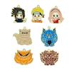 Accesorios DIY de anime caricatura Naruto bestia de cola llavero colgante adorno colgante de collar hecho a mano