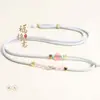 Nueva Cadena de Collar de Cristal de Ágata Roja del Sur y Jade Hetian Estilo Chino Cadena para Colgar Colgante de Jade Joyería DIY