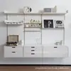 Vitsoe606 Prateleira de Parede com Trilho Estante de Livros Rack de Armazenamento de Parede Rack de Exibição para Pendurar na Parede Estante Flutuante de Armazenamento