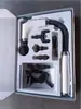 Pistola de Fascia Eléctrica Conveniente para el Hogar con Forma de Arco, Martillo de Masaje Plegable y Retráctil, Vibración de Alta Frecuencia para Relajar los Músculos, Pistola de Fascia